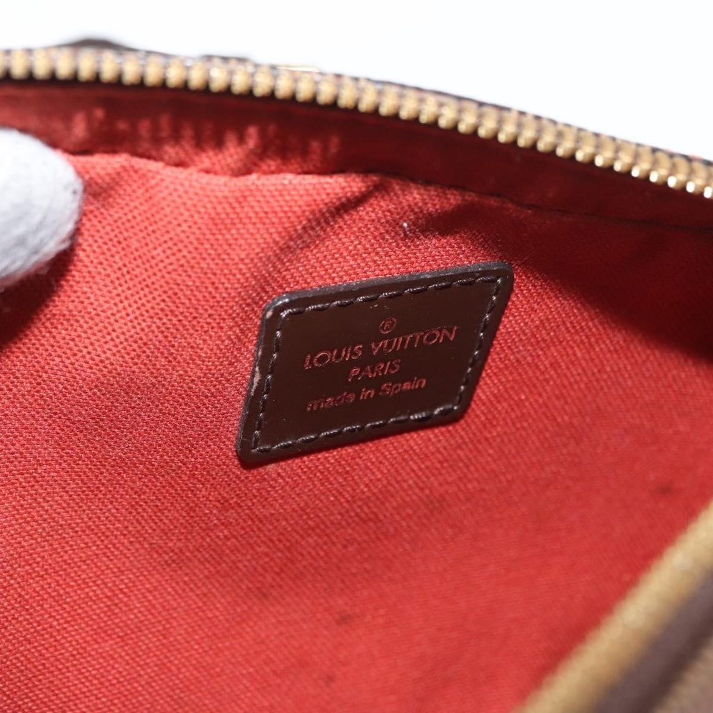 Louis Vuitton Geronimos Waist Bag Damier Brown Canvas Clutche & Pouche Bag (Pre-Owned)