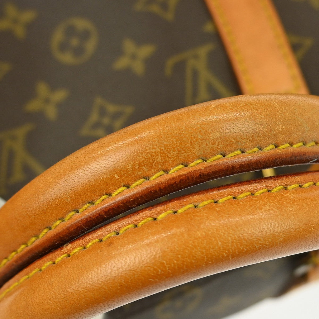 Louis Vuitton Keepall Bag Monogram Canvas Brown Canvas Travel Bag Bag (Pre-Owned)