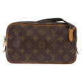 Louis Vuitton Pochette Marly Bandouliere Bag Monogram Canvas Brown Canvas Shoulder Bag Bag (Pre-Owned)