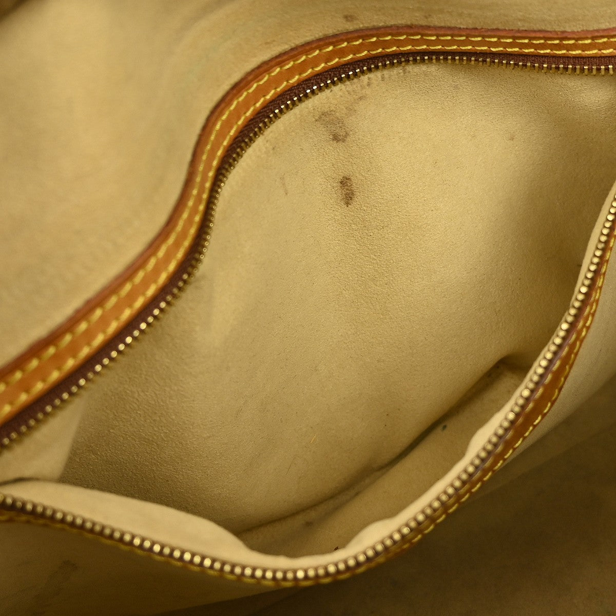 Louis Vuitton Cite Handbag Monogram Canvas Brown Canvas Clutche & Pouche Bag (Pre-Owned)