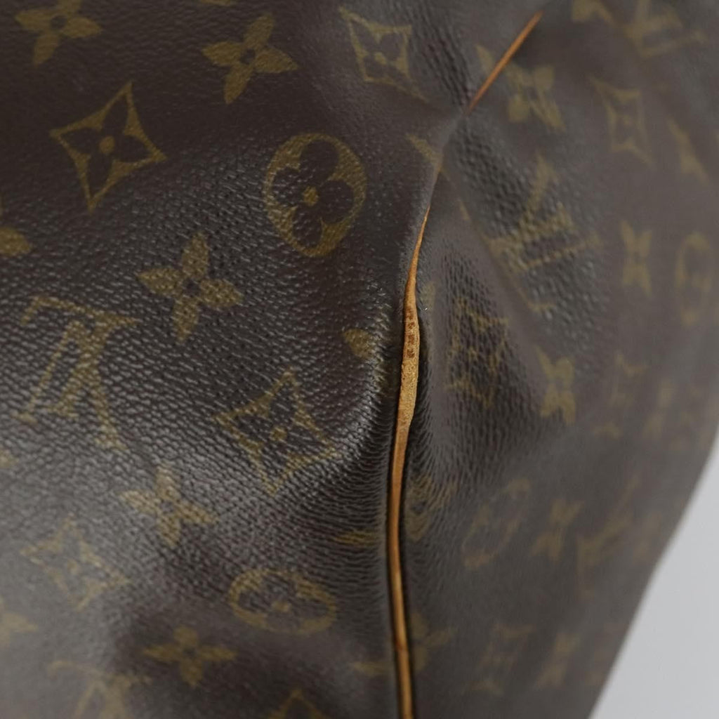 Louis Vuitton Keepall Bag Monogram Canvas Brown Canvas Travel Bag Bag (Pre-Owned)