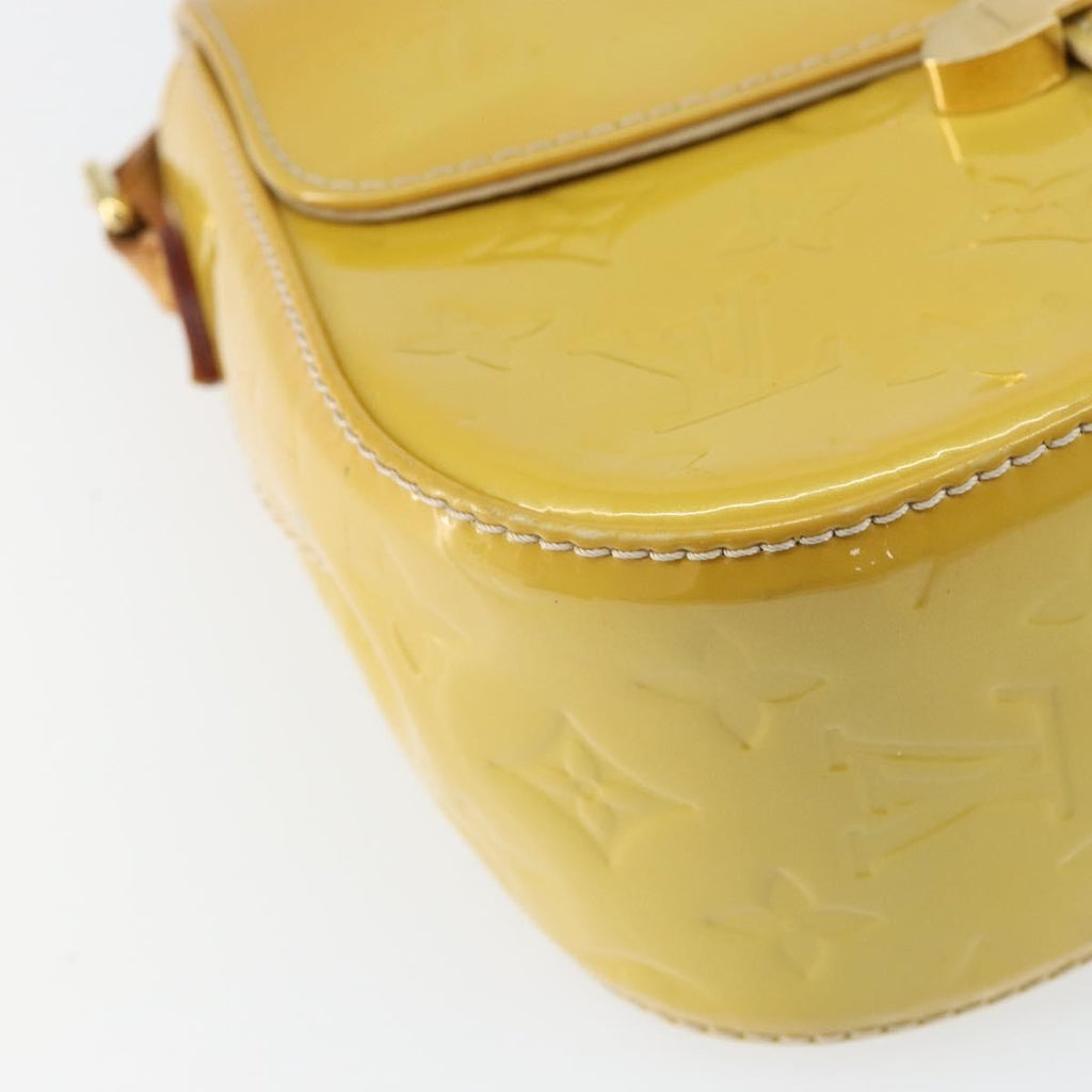 Louis Vuitton Bellflower Handbag Monogram Vernis Brown Patent_Leather Shoulder Bag Bag (Pre-Owned)