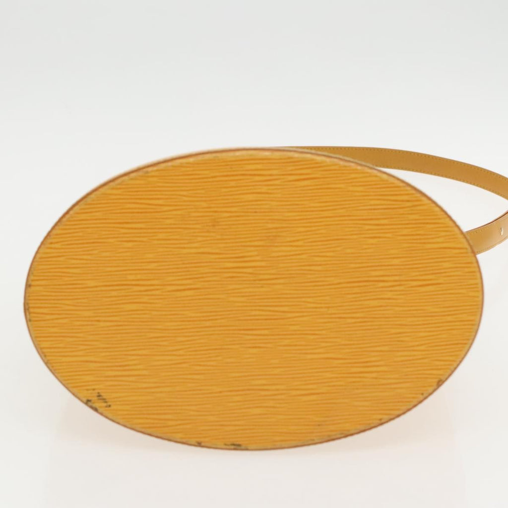 Louis Vuitton Cluny Shoulder Bag Epi Leather Yellow Leather Shoulder Bag Bag (Pre-Owned)
