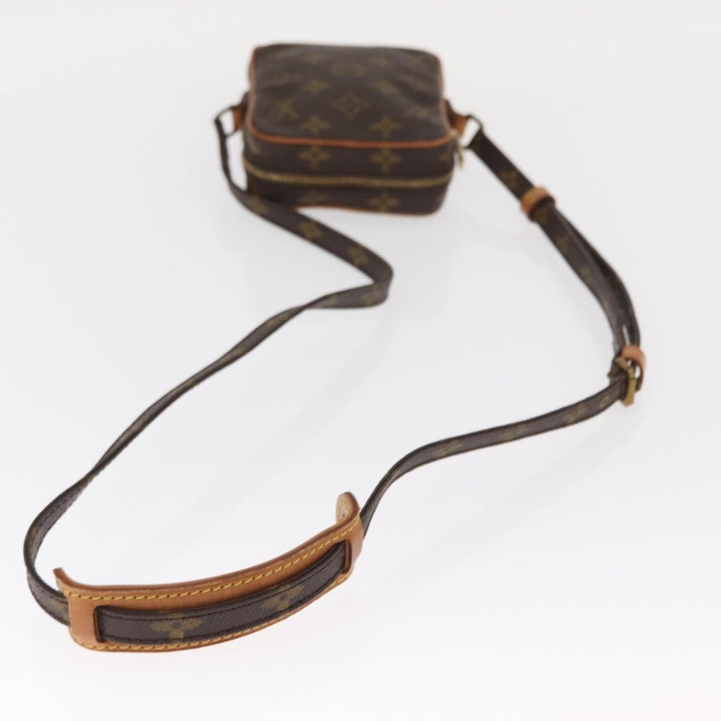 Louis Vuitton Danube Handbag Monogram Canvas Brown Canvas Shoulder Bag Bag (Pre-Owned)