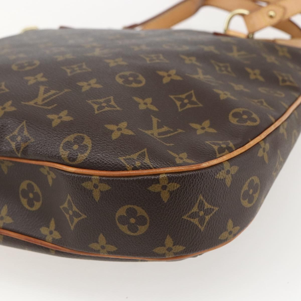 Louis Vuitton Odeon Handbag Monogram Canvas Brown Canvas Shoulder Bag Bag (Pre-Owned)