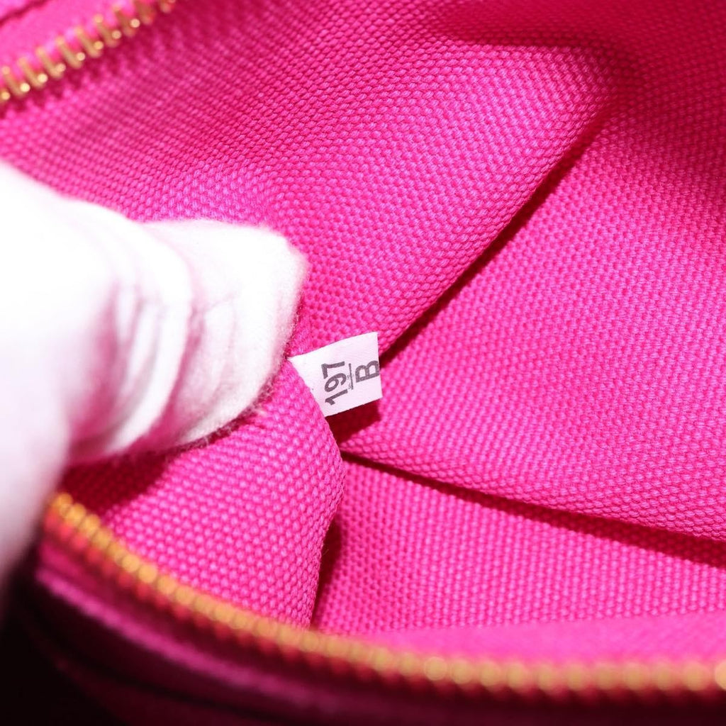 Prada Canapa Tote Canvas Pink Canvas Tote Bag Bag (Pre-Owned)