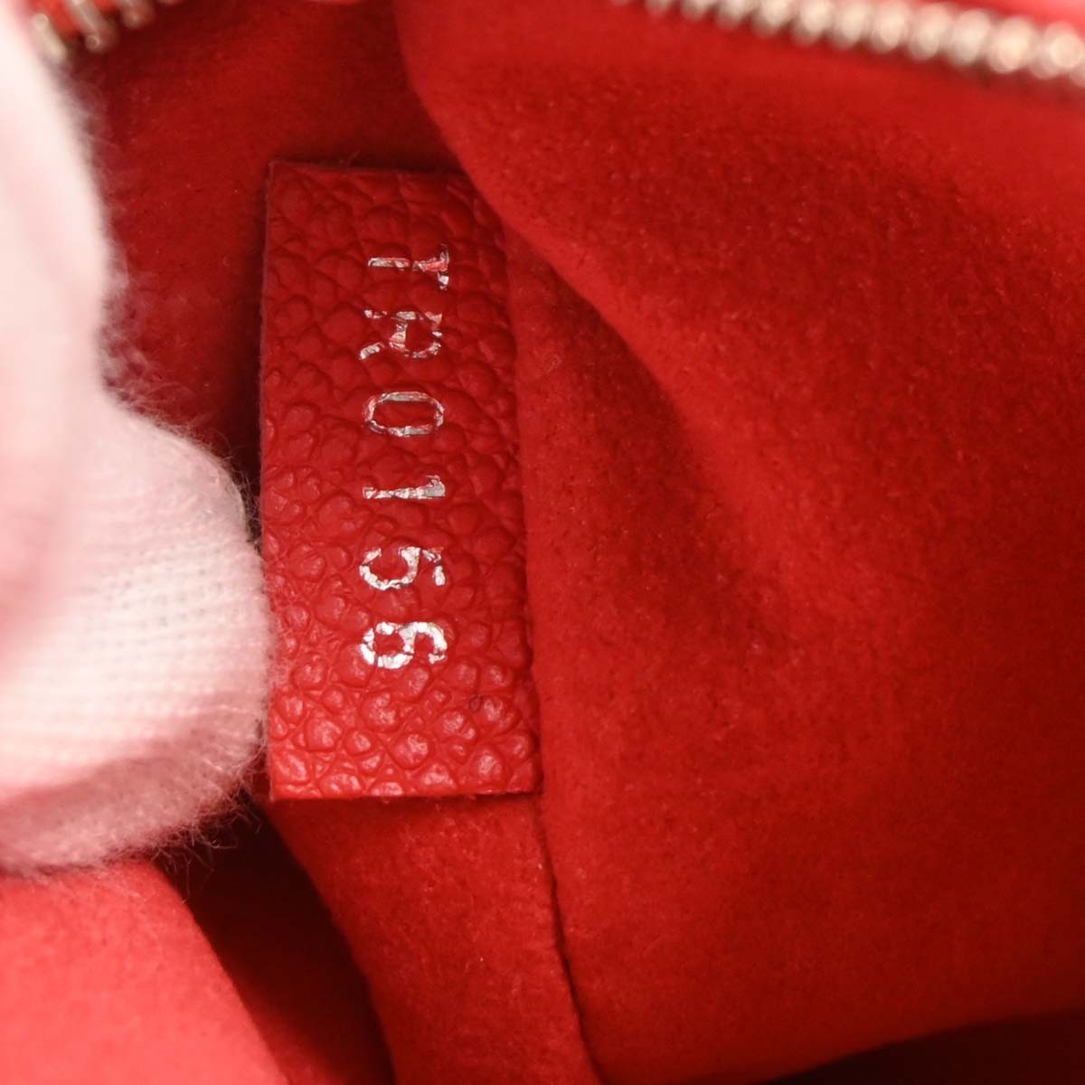 Louis Vuitton Saint Germain Handbag Monogram Empreinte Leather Pink Leather Shoulder Bag Bag (Pre-Owned)