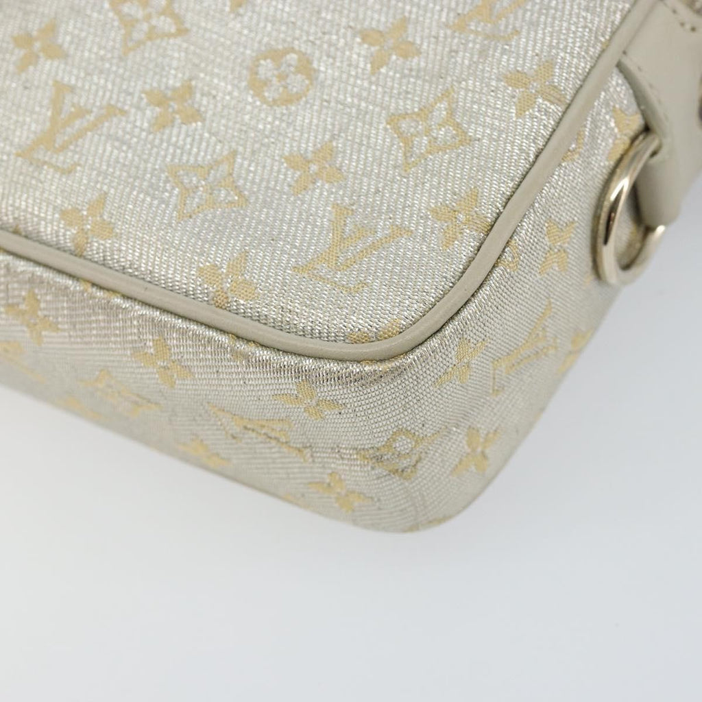 Louis Vuitton Mckenna Shoulder Bag Mini Lin Gold Canvas Bag (Pre-Owned)
