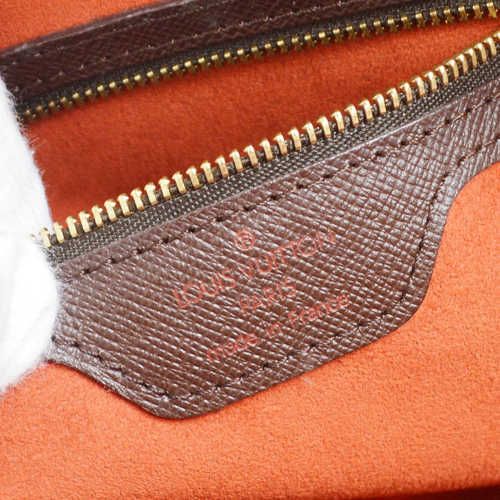 Louis Vuitton Brera Handbag Damier Brown Canvas Handbag (Pre-Owned)