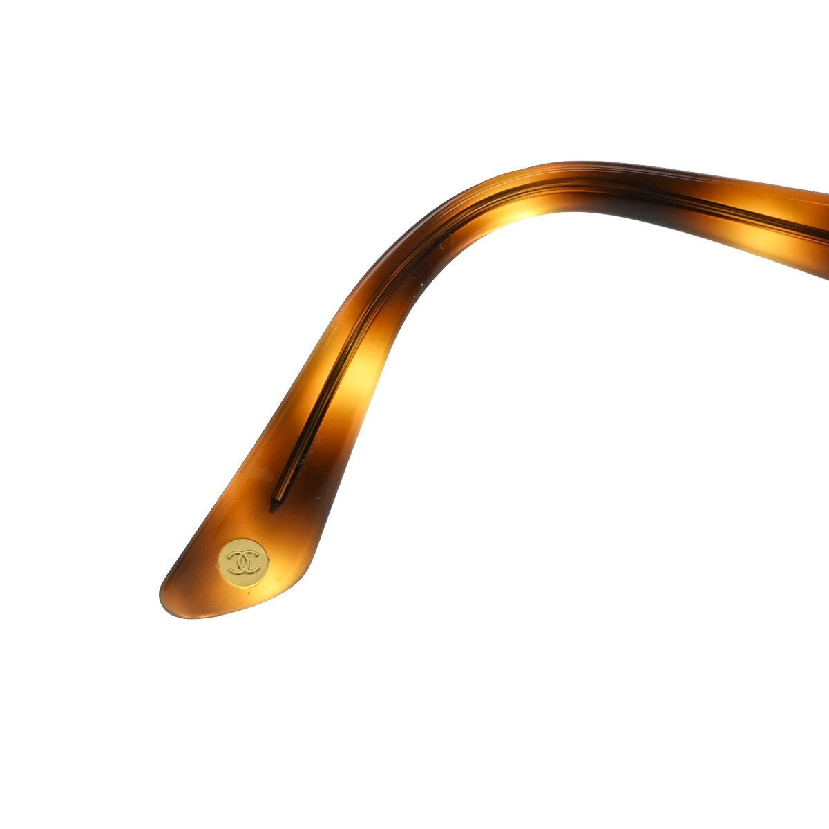 Chanel Chanel Logo Sunglasses Eye Wear Plastic Brown Plastic Sunglasse Accessory (Pre-Owned)
