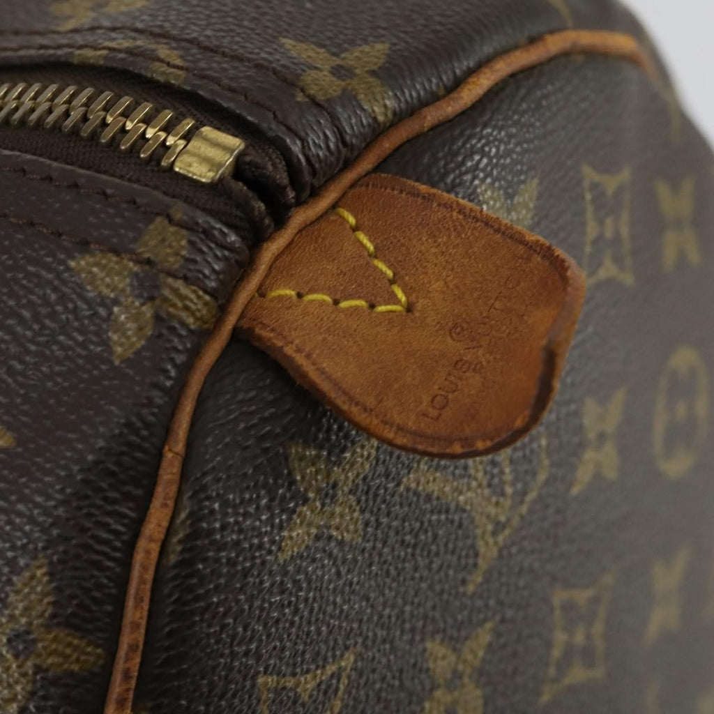 Louis Vuitton Keepall Bag Monogram Canvas Brown Canvas Travel Bag Bag (Pre-Owned)