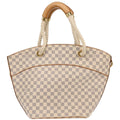 Louis Vuitton Pampelonne Handbag Damier White Canvas Tote Bag Bag (Pre-Owned)