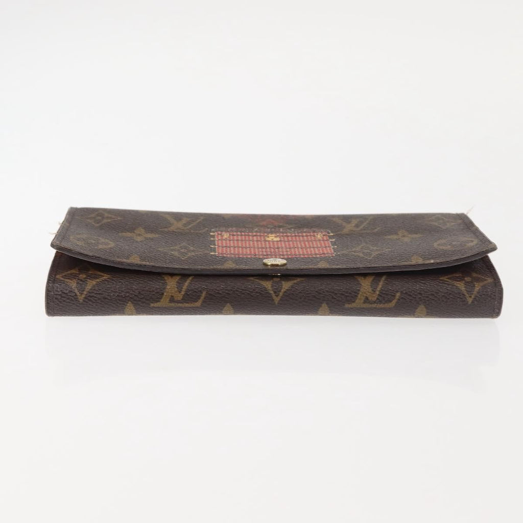 Louis Vuitton Vintage Sarah Wallet Monogram Canvas Brown Canvas Wallets Accessory (Pre-Owned)