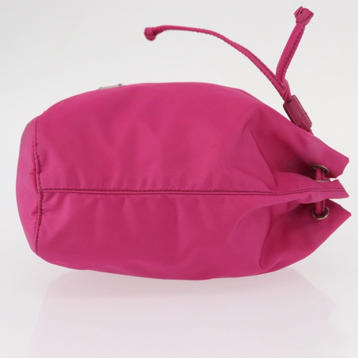 Prada Pochette Nylon Pink Nylon Clutche & Pouche Bag (Pre-Owned)