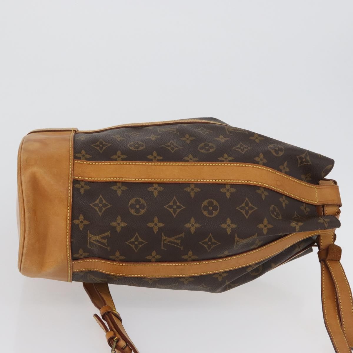 Louis Vuitton Randonnee Backpack Monogram Canvas Brown Canvas Shoulder Bag Bag (Pre-Owned)