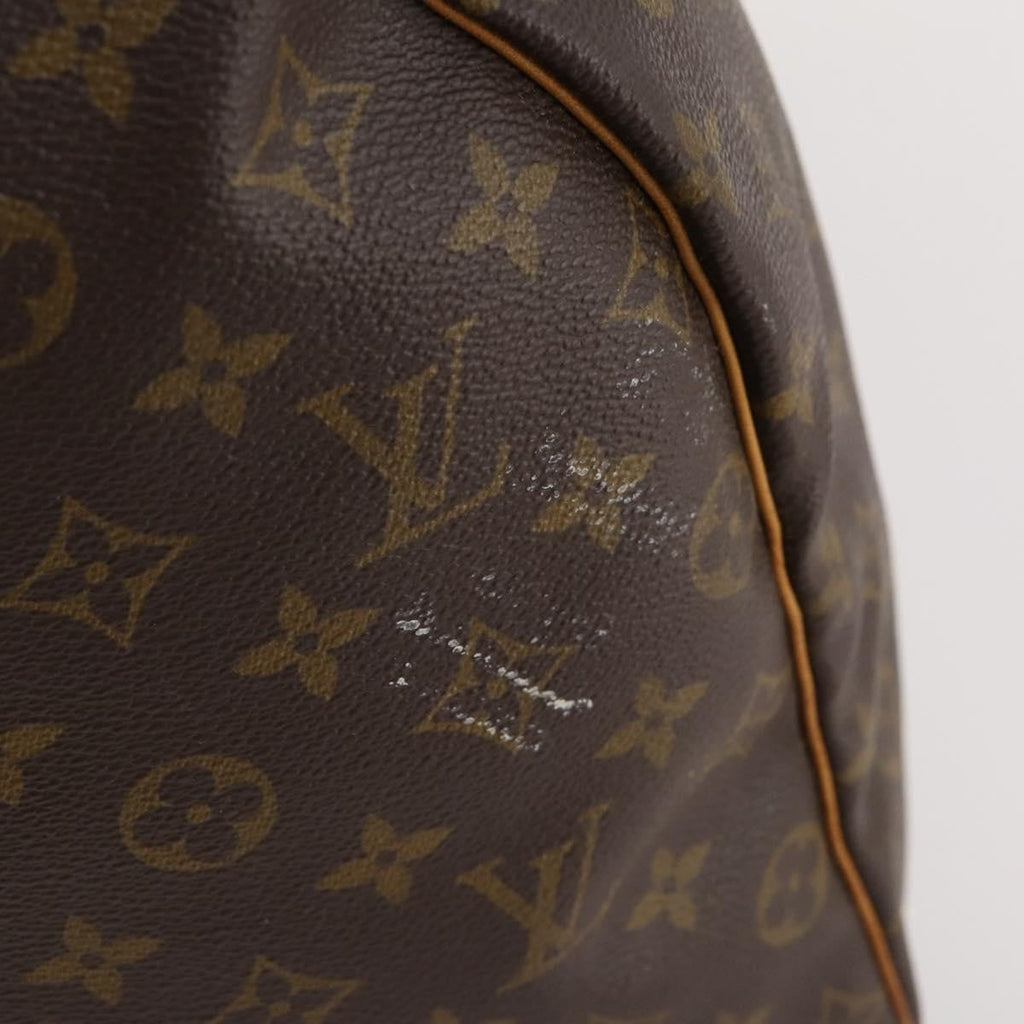 Louis Vuitton Keepall Bag Monogram Canvas Brown Canvas Travel Bag Bag (Pre-Owned)