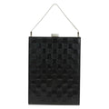 Louis Vuitton Saint Ange Handbag Damier Vernis Black Patent_Leather Handbag (Pre-Owned)