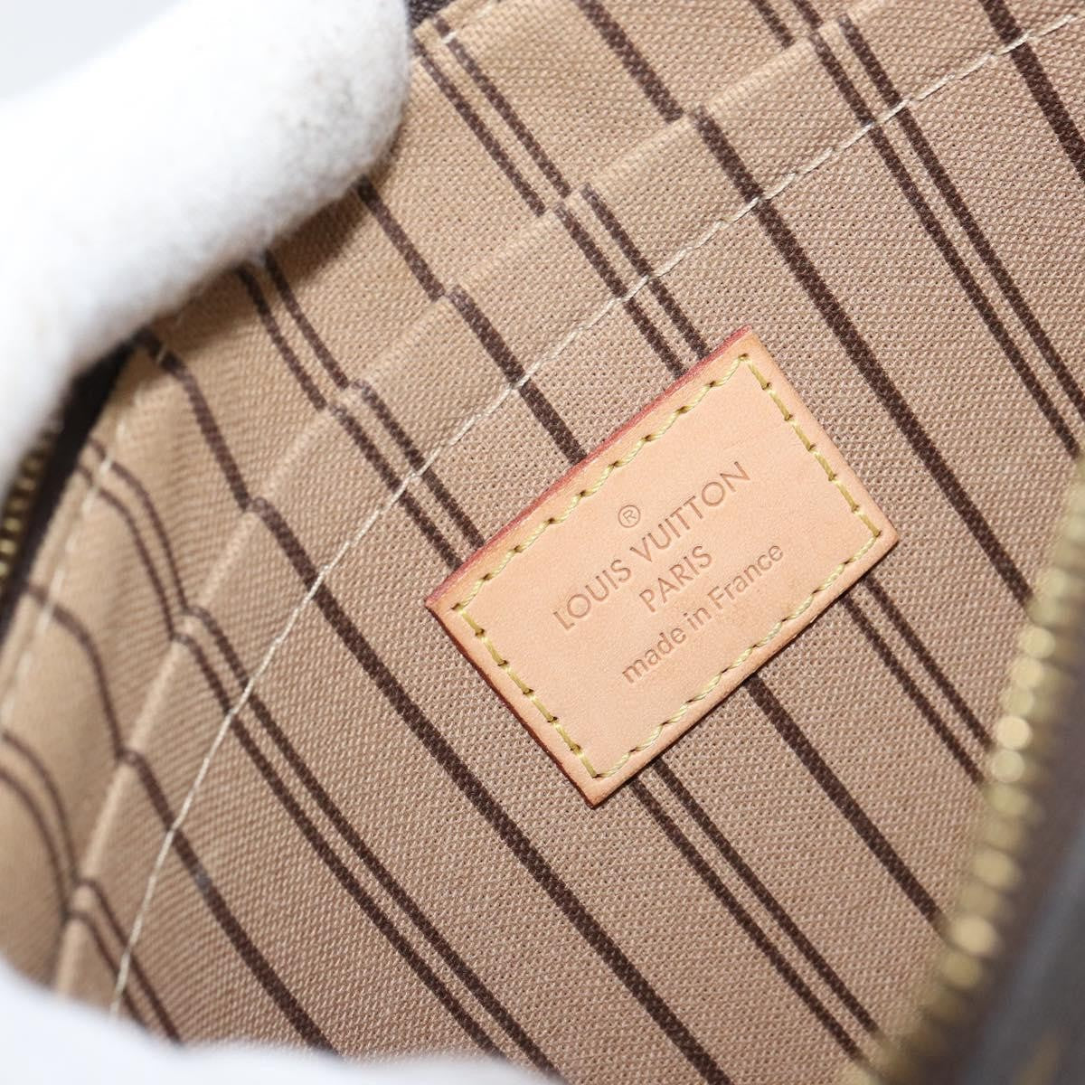 Louis Vuitton Neverfull Pochette Monogram Canvas Brown Canvas Clutche & Pouche Bag (Pre-Owned)