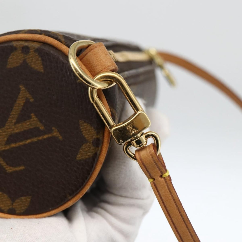 Louis Vuitton Papillon Pochette Monogram Canvas Brown Canvas Clutche & Pouche Bag (Pre-Owned)