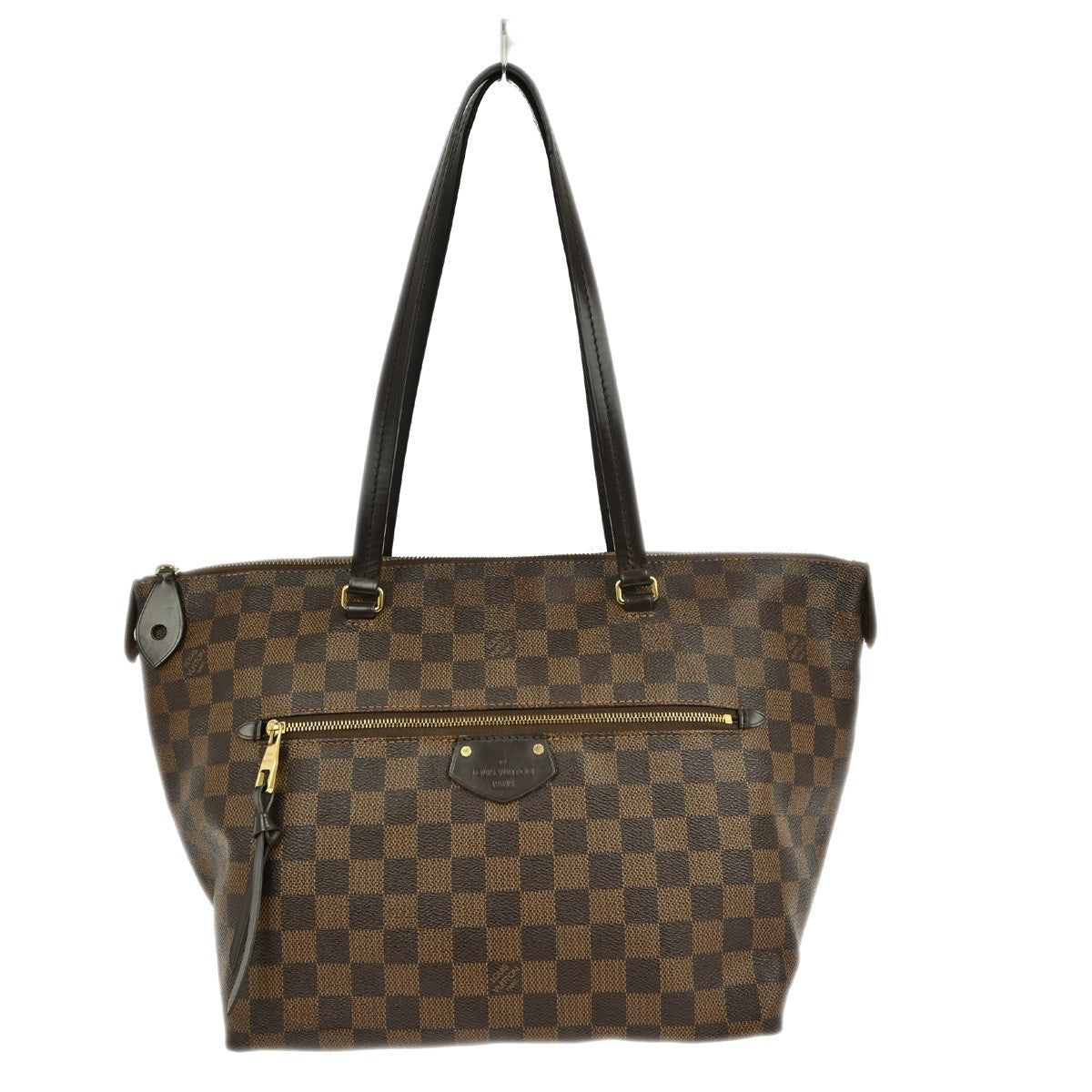 Louis Vuitton Iena Tote Damier Brown Canvas Tote Bag Bag (Pre-Owned)