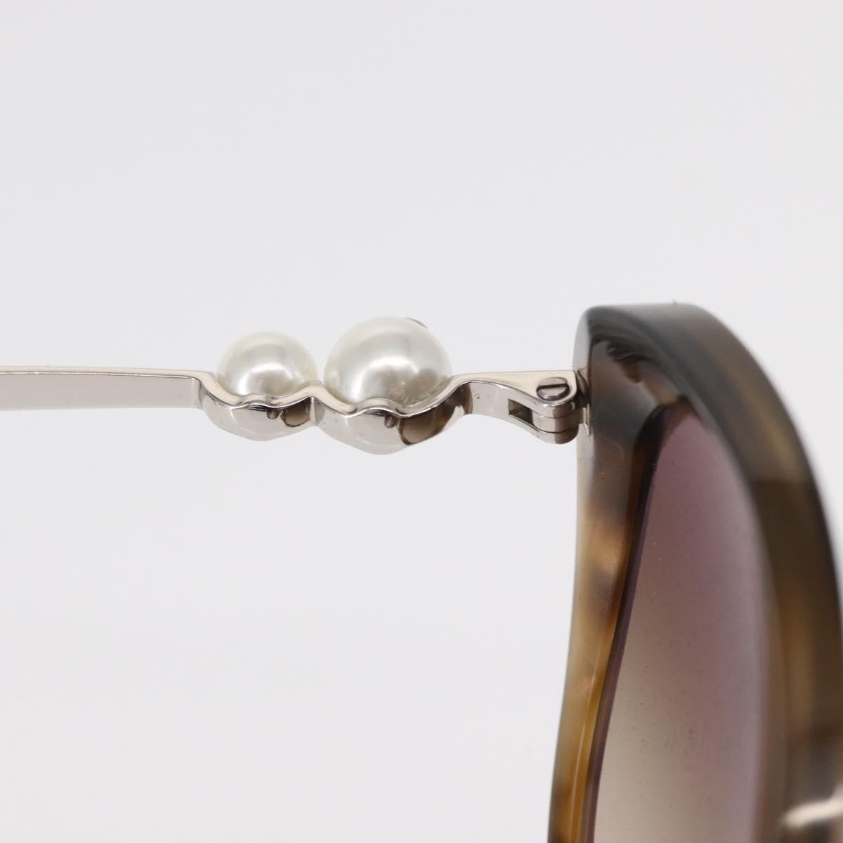 Chanel Logo Cc Sunglasses Plastic Brown Plastic Sunglasse Accessory (Pre-Owned)