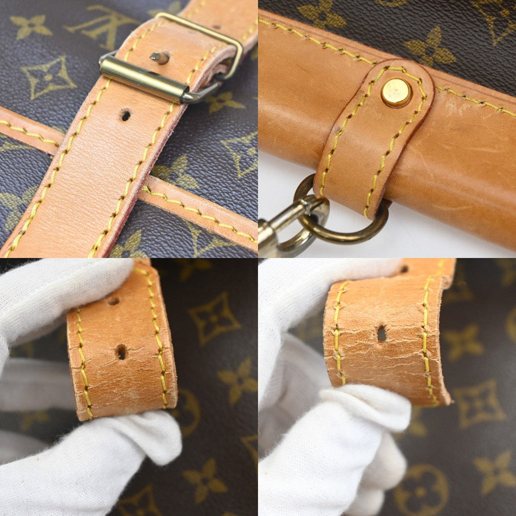 Louis Vuitton Sac Chasse Hunting Bag Monogram Canvas Brown Canvas Briefcase Bag (Pre-Owned)