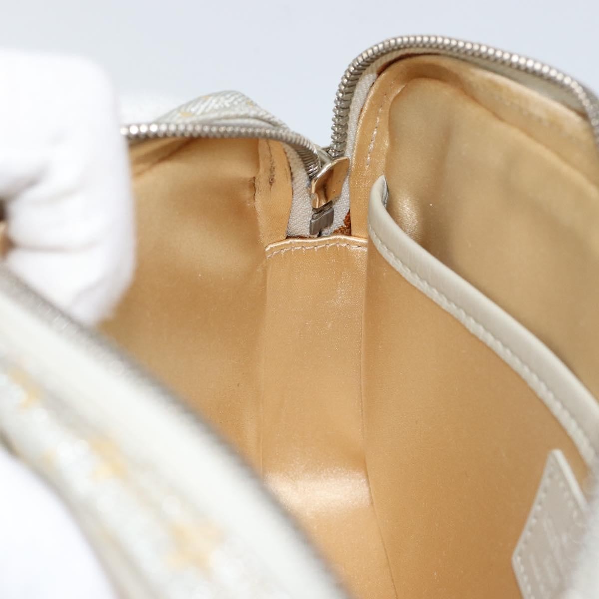 Louis Vuitton Mckenna Shoulder Bag Mini Lin Gold Canvas Bag (Pre-Owned)
