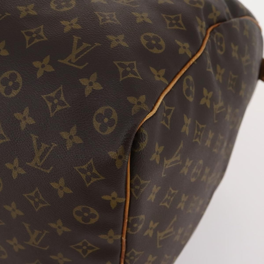 Louis Vuitton Keepall Bag Monogram Canvas Brown Canvas Travel Bag Bag (Pre-Owned)