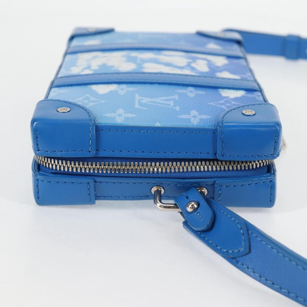 Louis Vuitton Soft Trunk Wallet Limited Edition Monogram Clouds Blue Canvas Clutche & Pouche Bag (Pre-Owned)