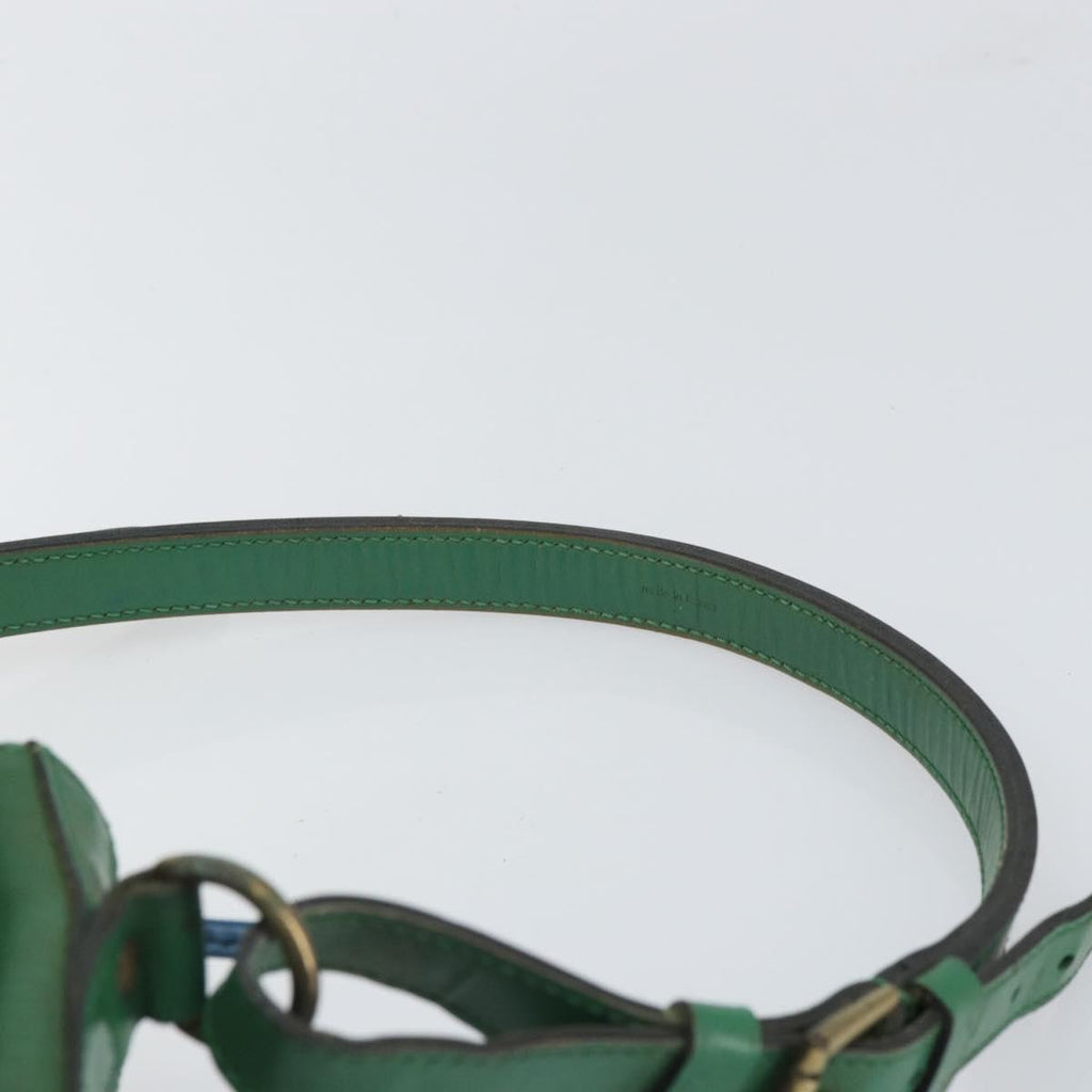 Louis Vuitton Petit Noe Handbag Epi Leather Green Leather Shoulder Bag Bag (Pre-Owned)
