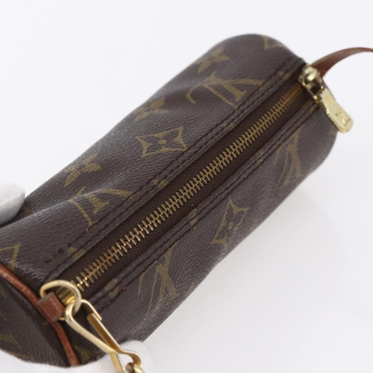 Louis Vuitton Papillon Pochette Monogram Canvas Brown Canvas Clutche & Pouche Bag (Pre-Owned)