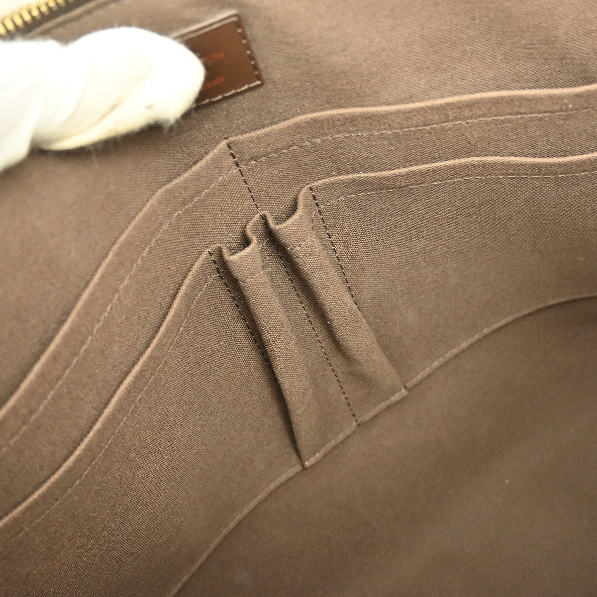 Louis Vuitton Porte-Documents Jour Bag Damier Brown Canvas Briefcase Bag (Pre-Owned)