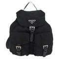 Prada Sac À Dos Re-Nylon Nylon Black Nylon Backpack Bag (Pre-Owned)