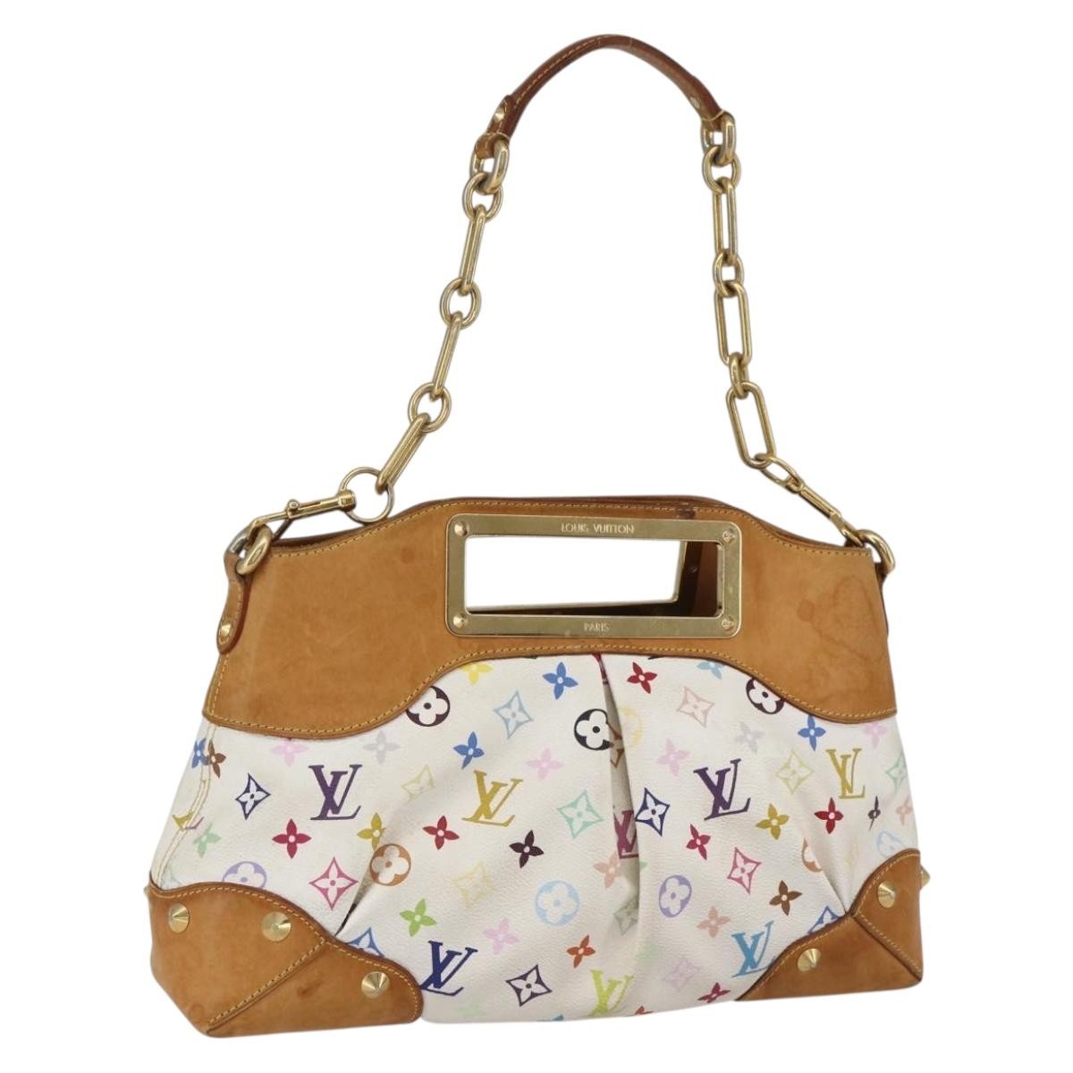 Louis Vuitton Judy Handbag Monogram Multicolor Multicolour Canvas Handbag (Pre-Owned)