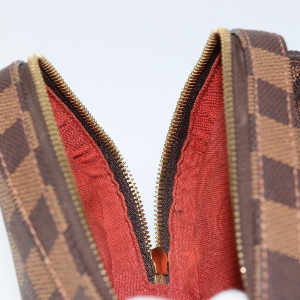 Louis Vuitton Geronimos Waist Bag Damier Brown Canvas Clutche & Pouche Bag (Pre-Owned)