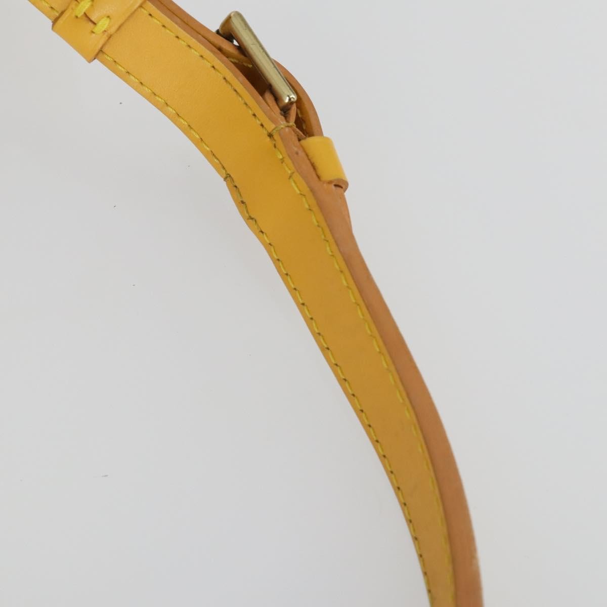 Louis Vuitton Noe Handbag Epi Leather Yellow Leather Shoulder Bag Bag (Pre-Owned)