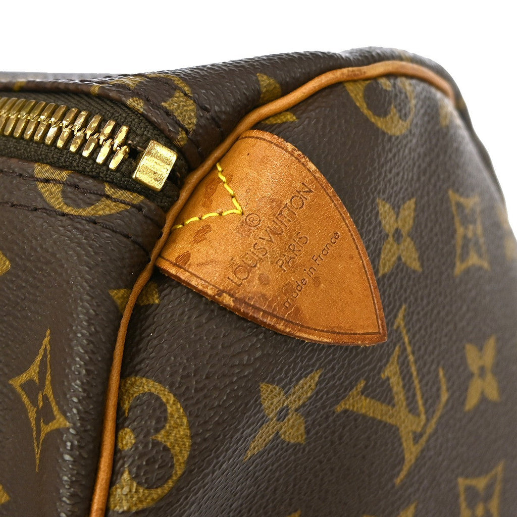 Louis Vuitton Keepall Bag Monogram Canvas Brown Canvas Travel Bag Bag (Pre-Owned)