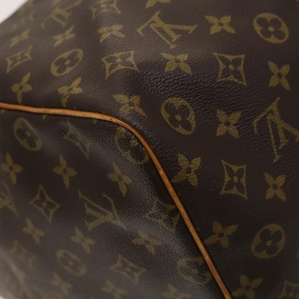 Louis Vuitton Keepall Bag Monogram Canvas Brown Canvas Travel Bag Bag (Pre-Owned)