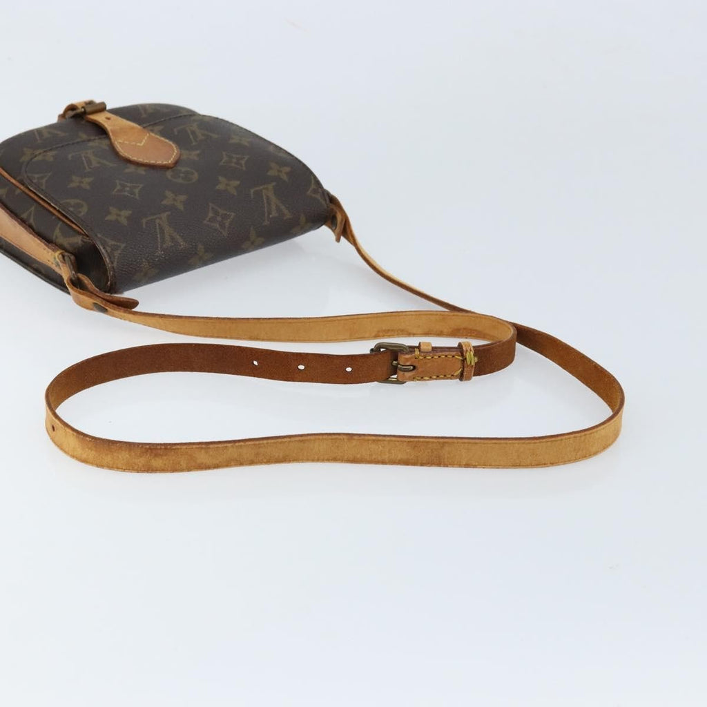 Louis Vuitton Cartouchiere Handbag Monogram Canvas Brown Canvas Shoulder Bag Bag (Pre-Owned)
