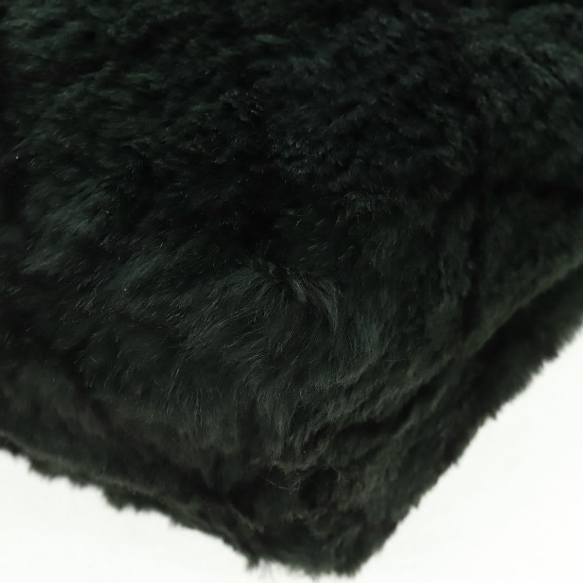 Chanel Chain Tote Lapin Fur Green Fur Tote Bag Bag (Pre-Owned)