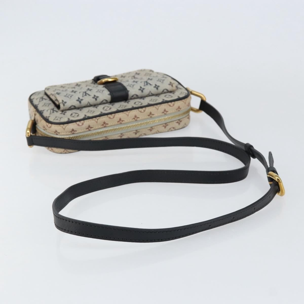 Louis Vuitton Juliette Crossbody Bag Mini Lin Blue Canvas Shoulder Bag Bag (Pre-Owned)