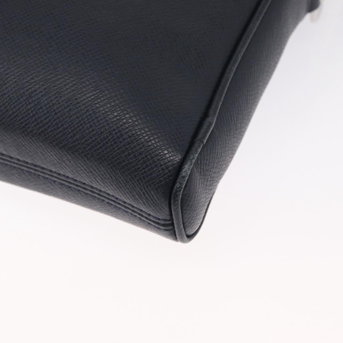 Louis Vuitton Alex Messenger Bag Taiga Leather Navy Leather Shoulder Bag Bag (Pre-Owned)
