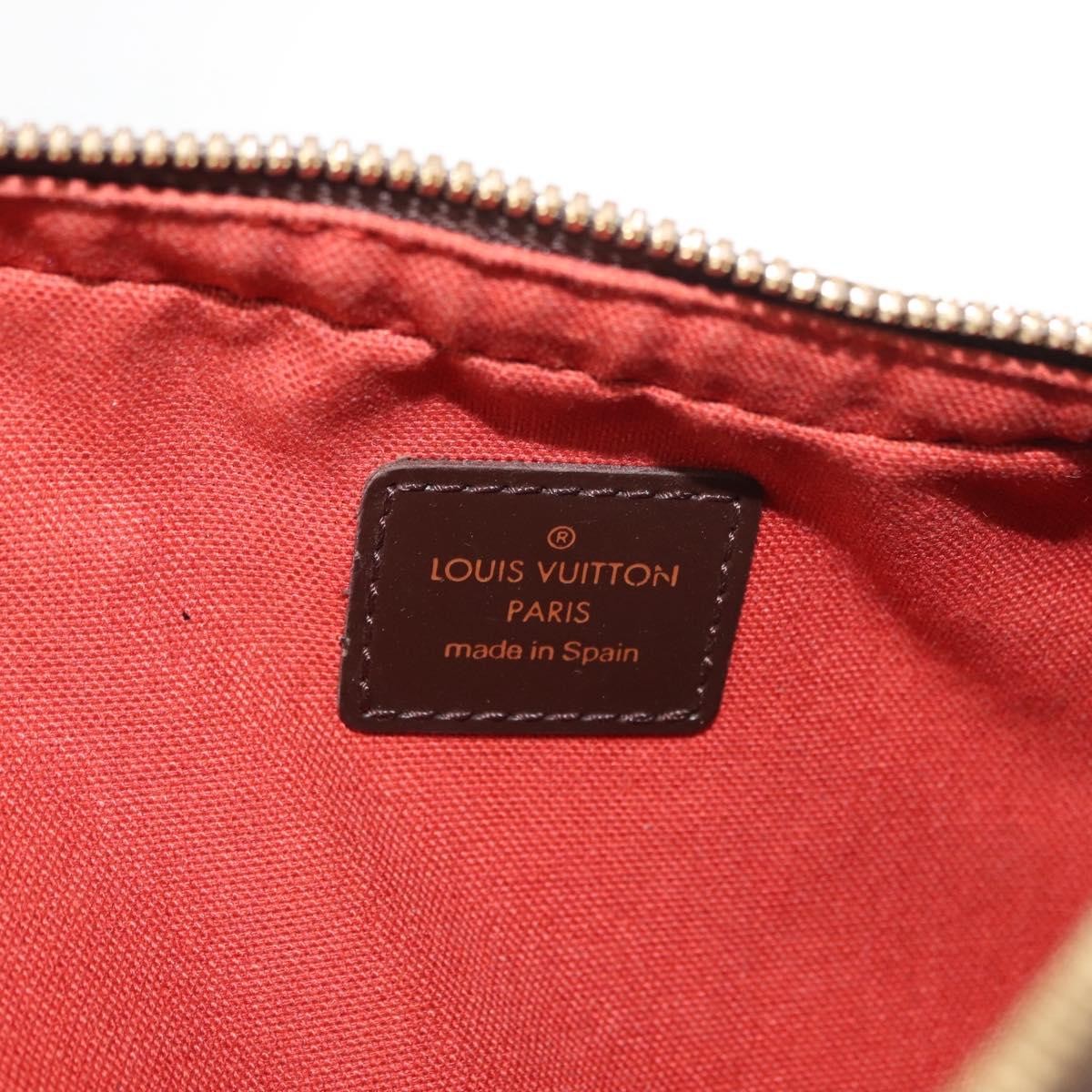 Louis Vuitton Geronimos Waist Bag Damier Brown Canvas Shoulder Bag Bag (Pre-Owned)