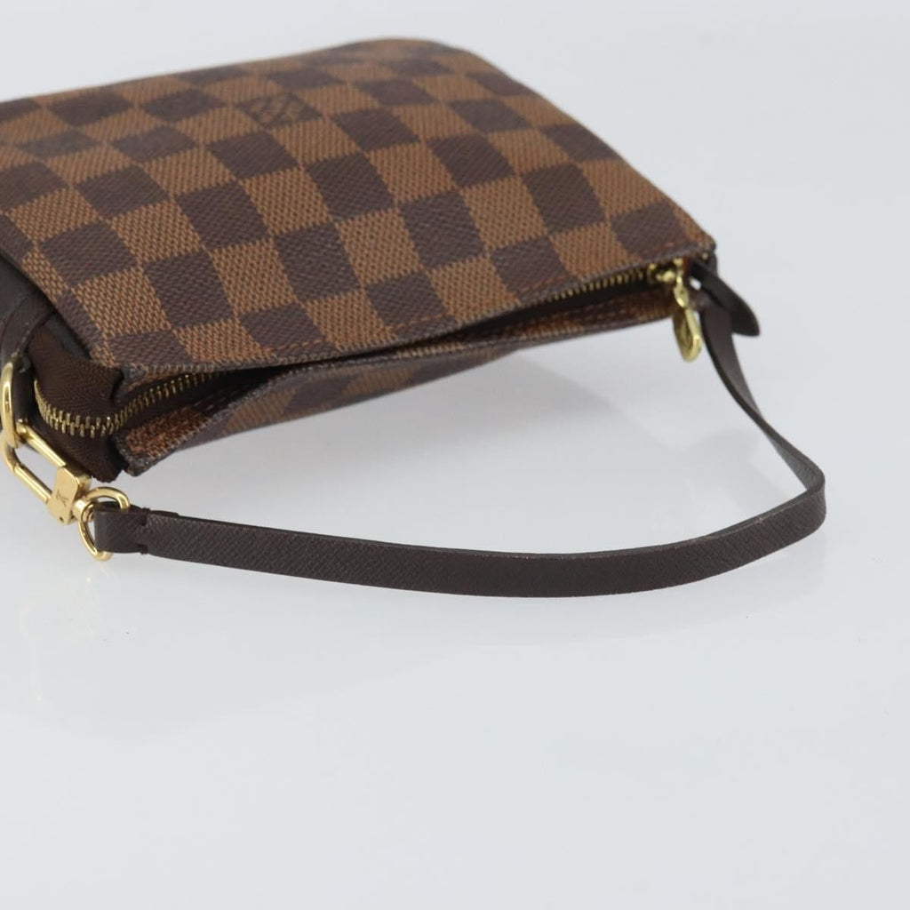 Louis Vuitton Trousse Make Up Bag Damier Canvas Brown Canvas Clutche & Pouche Bag (Pre-Owned)