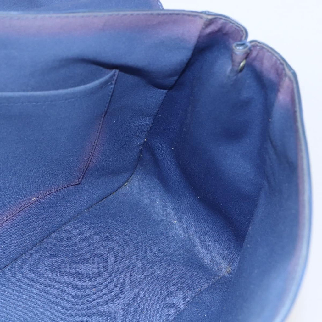 Louis Vuitton Segur Handbag Epi Leather Blue Leather Handbag (Pre-Owned)