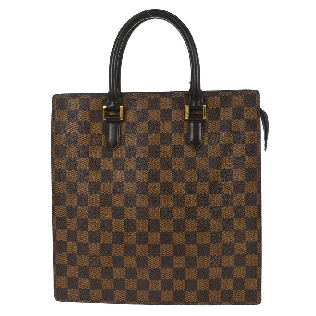 Louis Vuitton Venice Sac Plat Bag Damier Brown Canvas Tote Bag Bag (Pre-Owned)
