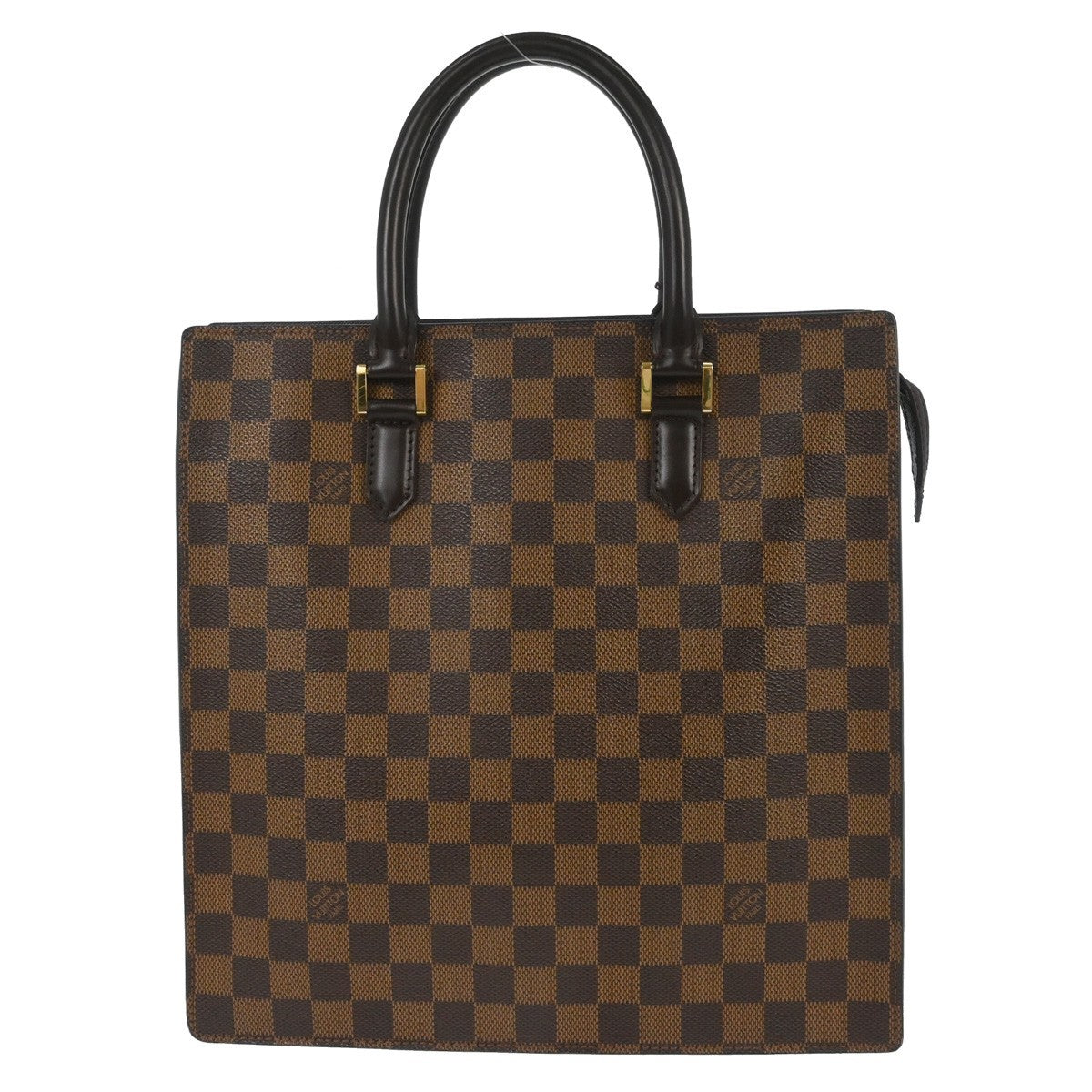 Louis Vuitton Venice Sac Plat Bag Damier Brown Canvas Tote Bag Bag (Pre-Owned)