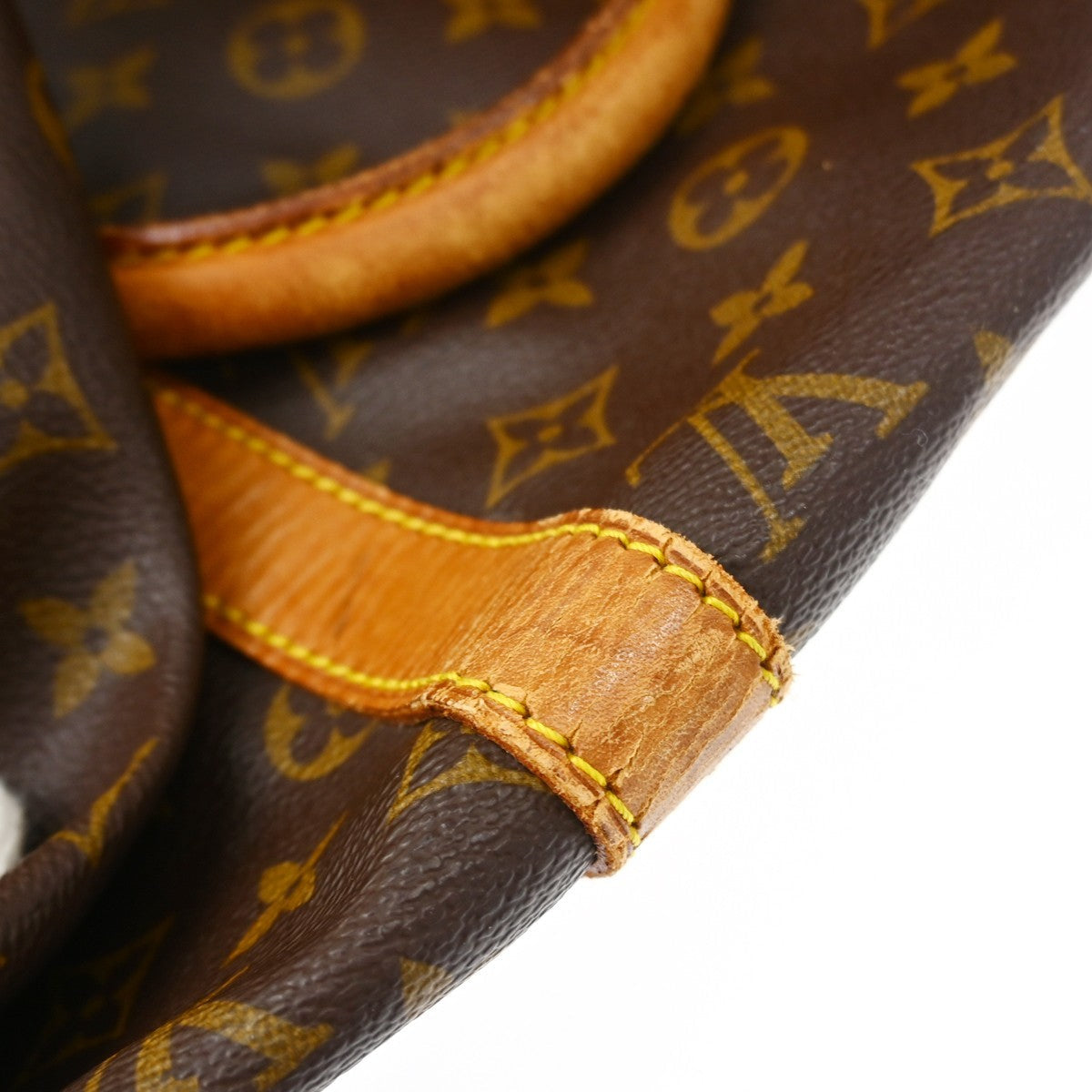 Louis Vuitton Keepall Bandouliere Bag Monogram Canvas Brown Canvas Travel Bag Bag (Pre-Owned)
