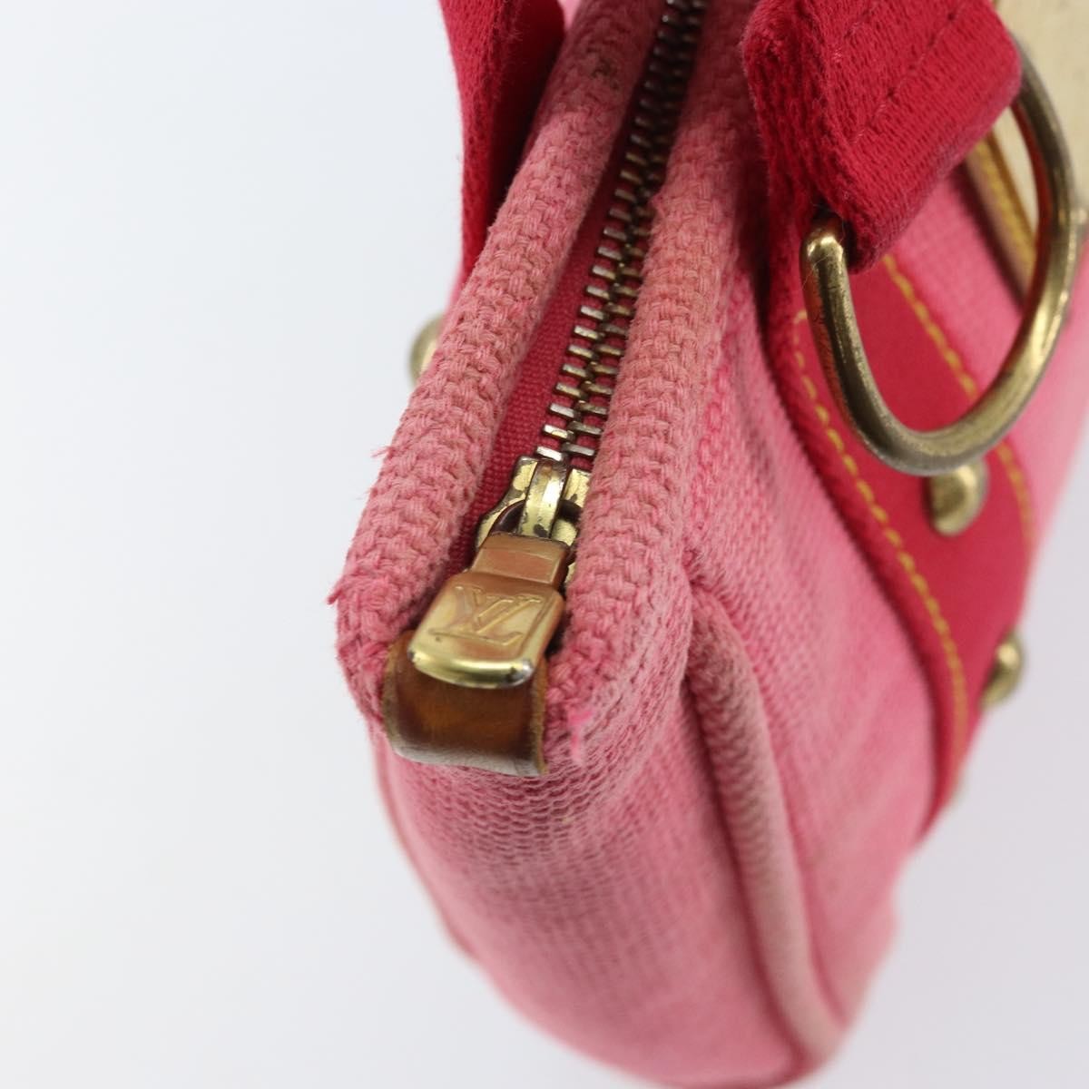 Louis Vuitton Antigua Tote Canvas Pink Canvas Handbag (Pre-Owned)