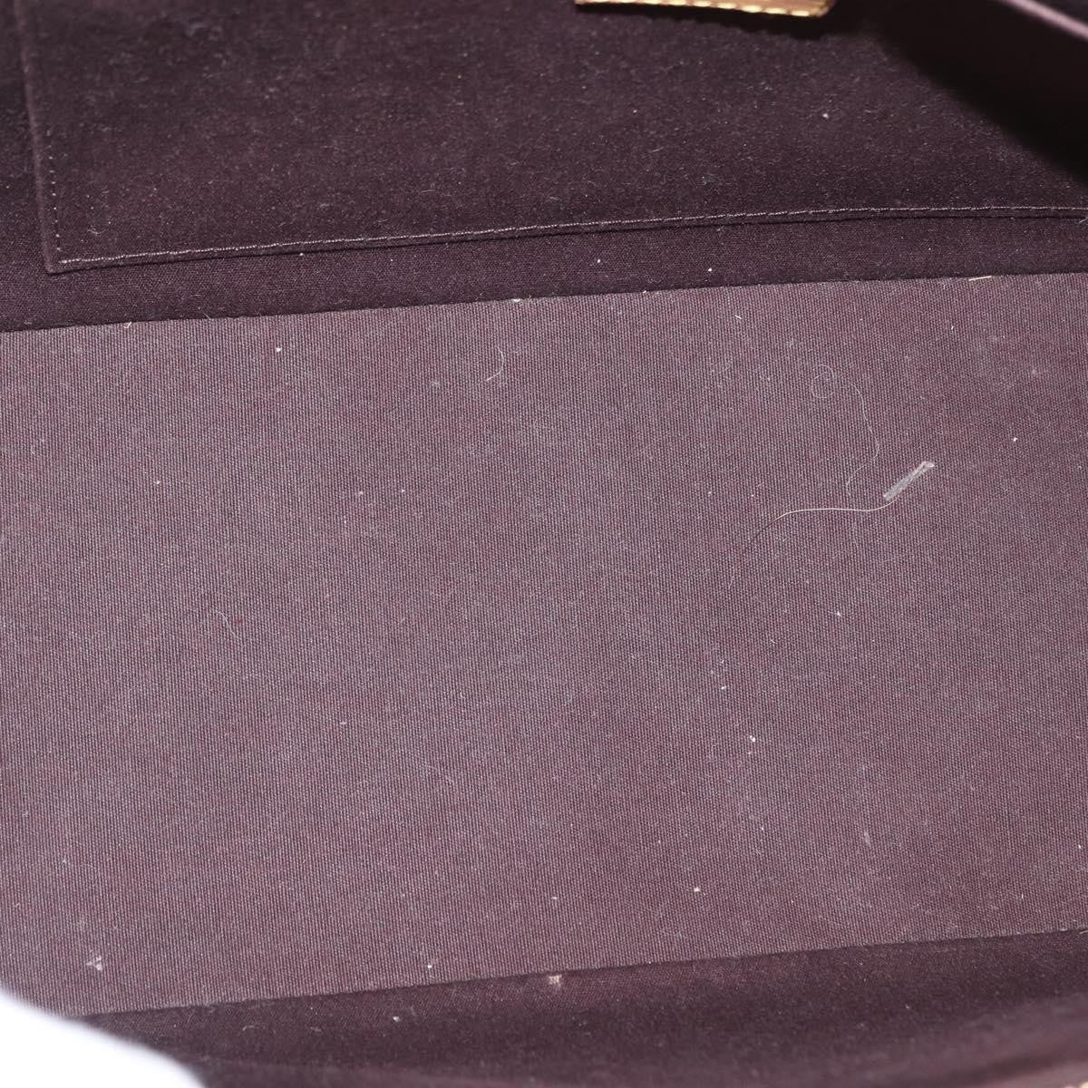 Louis Vuitton Rosewood Avenue Handbag Monogram Vernis Purple Patent_Leather Shoulder Bag Bag (Pre-Owned)